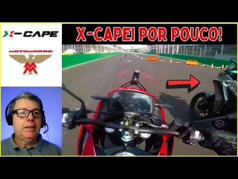 MOTORBIKE MORINI X-CAPE 650 | I NARROW ESCAPE IN INTERLAGOS 😬