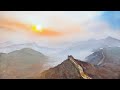 Painting sky and mountains - learn aerial perspective