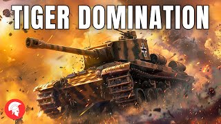 TIGER DOMINATION | Afrikakorps Gameplay | 4vs4 Multiplayer | Company of Heroes 3 | COH3