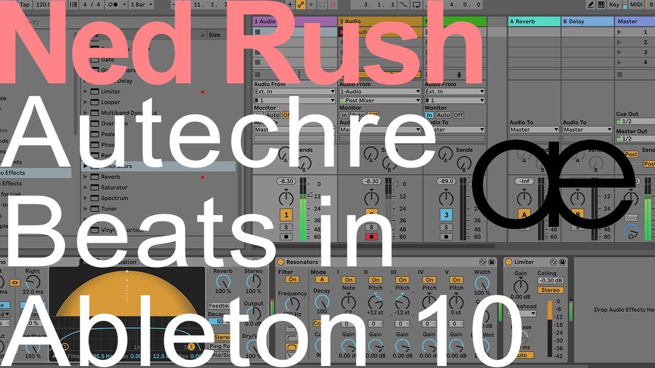 Autechre Type Beat в Ableton Live = Ned Rush