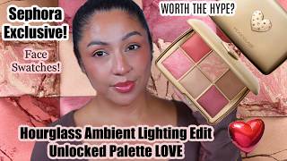 Hourglass Ambient Lighting Edit Unlocked Palette LOVE ❤️ | Review, Face Swatches & Comparisons