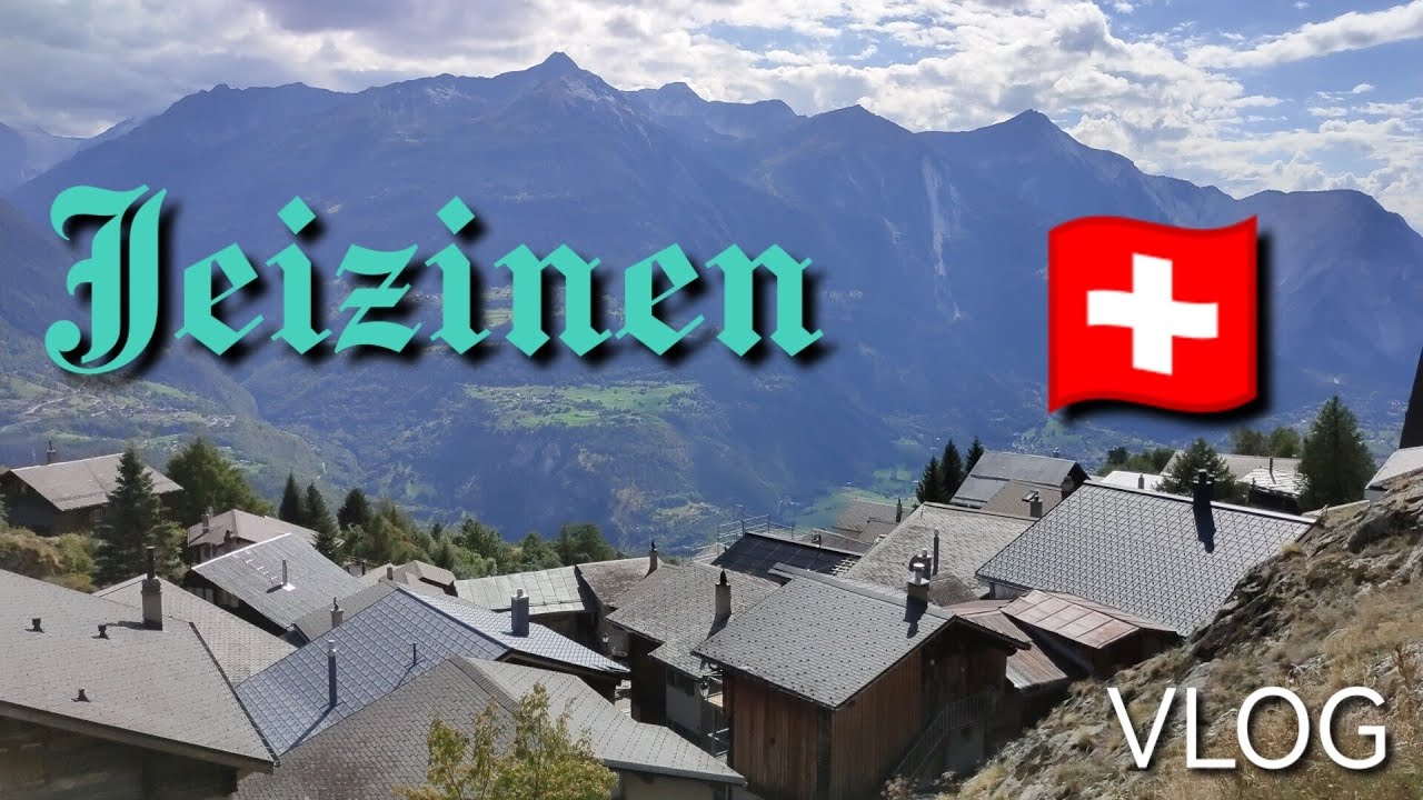 [VLOG] Visiting Jeizinen (Small village in the Swiss alps)