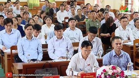 Tiếp xúc cử tri các xã: Mai Sơn, Yên Thắng, Khánh Thượng huyện Yên Mô