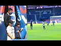 Messi plays football in Parc Des Princes Stadium PSG with his Sons