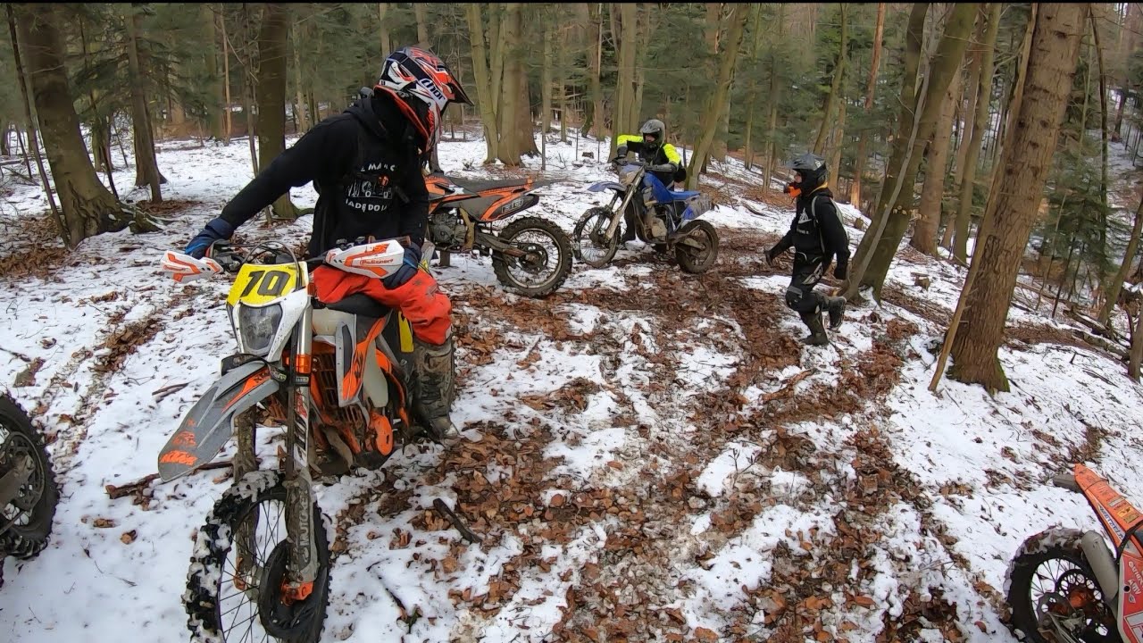 Enduro niedziela | Podjazdy potoki 