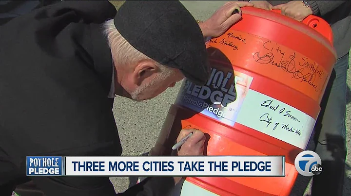 Three more cities take the 7 Pothole Pledge