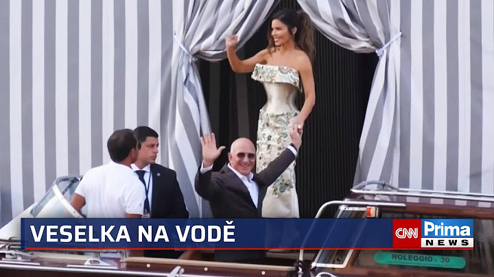 Exkluzivní záběry ze svatby století v Benátkách: Sánchezová má šaty za miliony, holubi zmizeli
