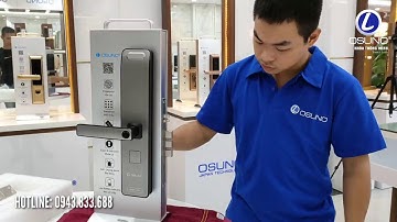 Hướng dẫn cách lắp đặt khóa cửa thông minh OSN 3366