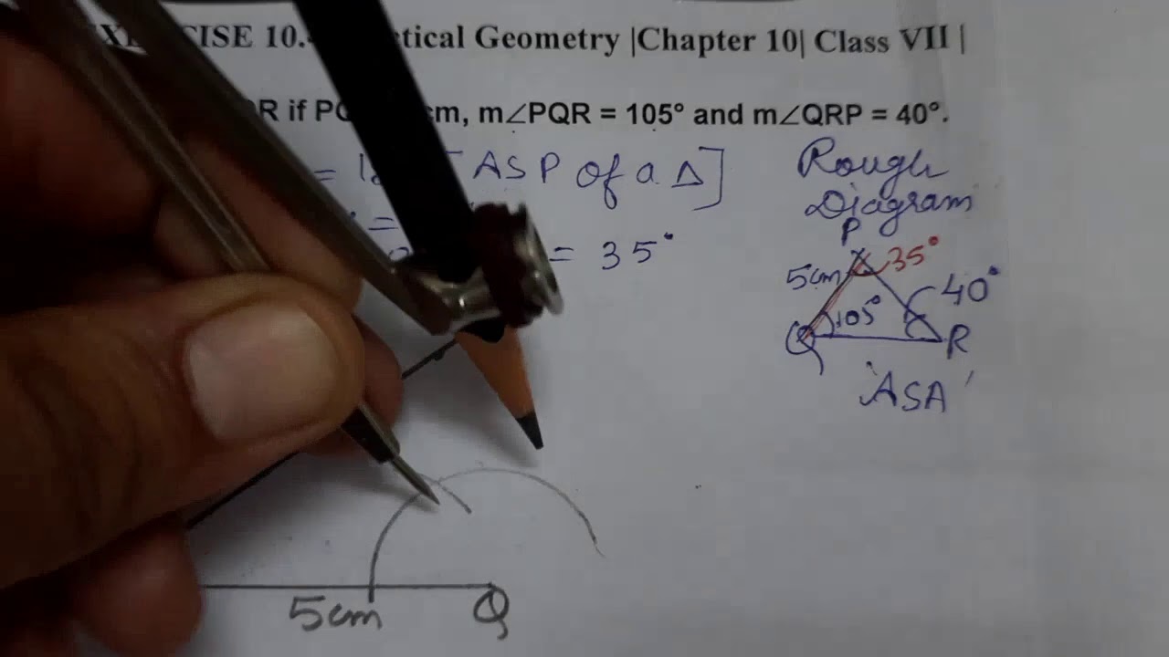Q.2|EXERCISE 10.4|Practical Geometry |Chapter 10| Class VII | Maths ...