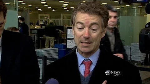 Rand Paul Refuses TSA Pat-Down