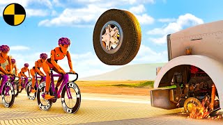Vehicle Breakdown Interaction Scenarios #1 | BeamNG Drive Cinematic Simulation screenshot 3
