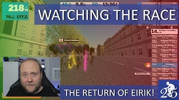 I get to watch the T2.5 Thursday Race! | My Zwift journey from D to C Category