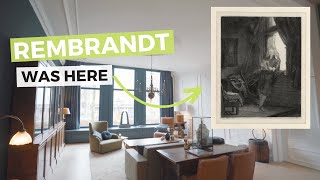 Unique Historical €6.500 Per Month Apartment in Amsterdam | Rembrandt painted here!