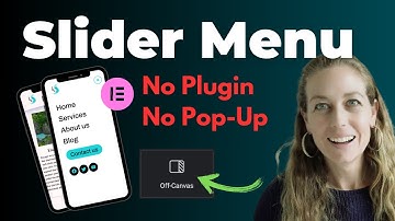 How to Create Amazing Elementor Mobile Menu Sliders with Off Canvas (2024)
