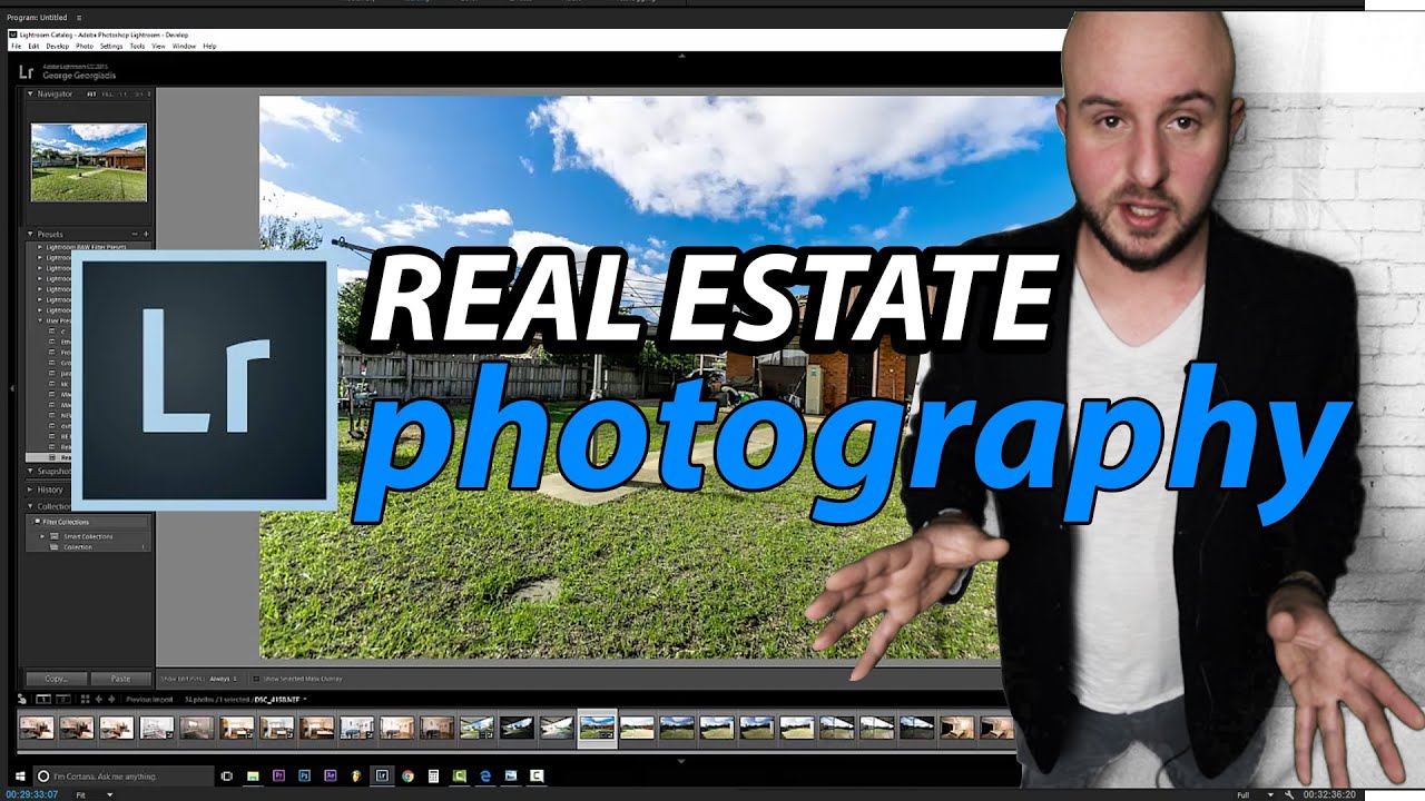 Lightroom Tutorial 2016 How I edit Real Estate Photos Tutorial