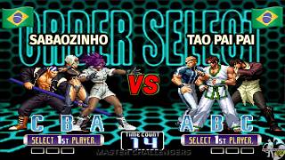 SABAOZINHO vs MESTRE TAO PAI PAI FT5 Top Match KOF 2002 The King of Fighters