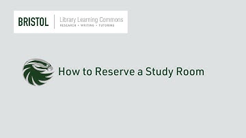 How to Reserve a Study Room | Bristol Community College Library Learning Commons