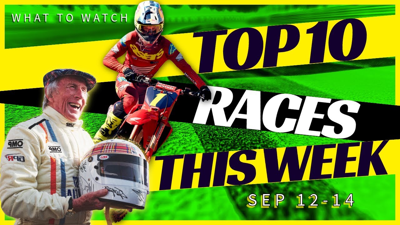 Top 10 Races of the Weekend | Sept 12-14 2025 - DRS - YouTube
