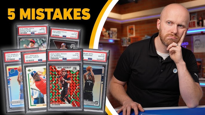 Learn to grade CENTERING on Sports Cards with an easy tool and