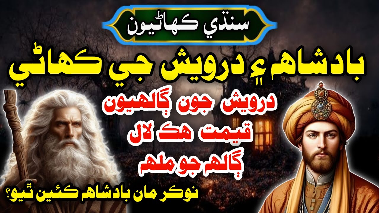 Badshah Aur Darwesh Ki Kahani Moral Story | ڳالهه جو ملهه سنڌي ڪهاڻي Sindhi Kahani Mushtaque Pardasi