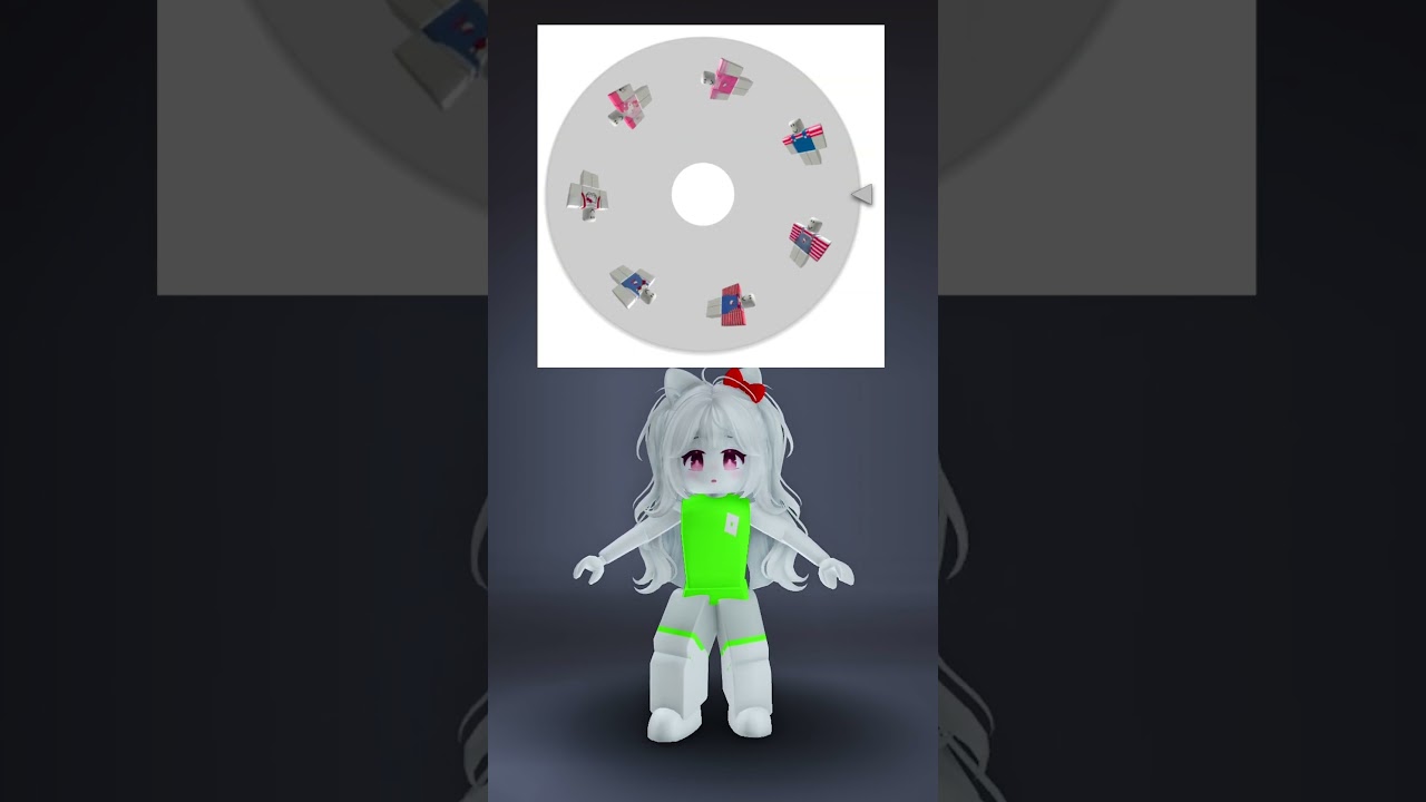 wheel makes my roblox avatar but its Hello Kitty!!! 😼🩷