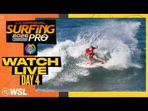 WATCH LIVE - La Marginal Surfing Pro QS 4, 000 2026 - Day 4