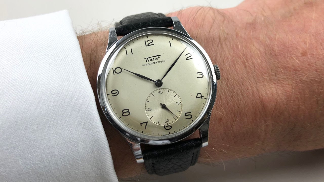 Tissot Oversized Ref. 6181 -3 steel and chrome vintage wristwatch ...