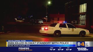 Man dead after SWAT standoff of northeast side