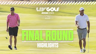 Highlights: Koepka prevails over Individual Champ Gooch | LIV Golf Jeddah