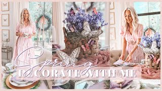 SPRING DECORATE WITH ME \/\/ SPRING DECORATING 2023 \/\/ SPRING DECOR HOME TOUR