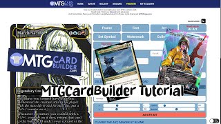 MTGCardBuilder: Basics