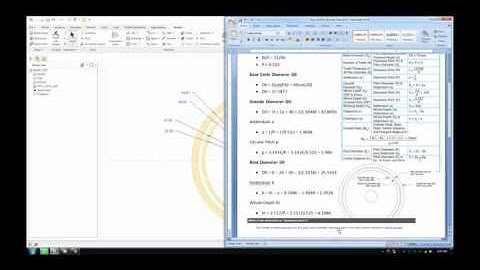 How To Draw Involute Gears using Creo Parametric | Design Your Tool | Tutorial Part