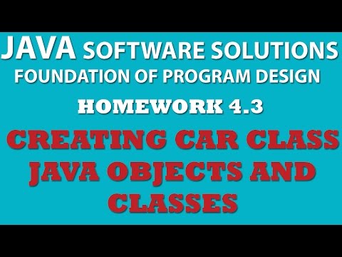 How Would I Design A Car Class