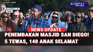 Penembakan Masjid San Diego 5 Tewas Petugas Keamanan Selamatkan 140 Anak Sebelum Gugur