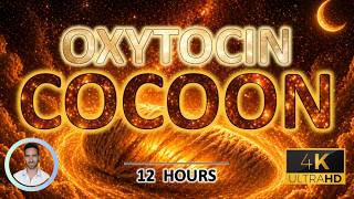 Oxytocin Cocoon Deep Sleep Brown Noise | Anxiety & Overthinking Relief | 12 Hours | Cosy Safe Calm