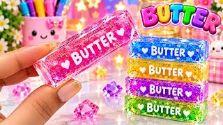 DIY Beautiful Cute & Soft Glitter Butter Making 🧈 | Easy Craft Idea | How To Make #papercraftsall screenshot 1