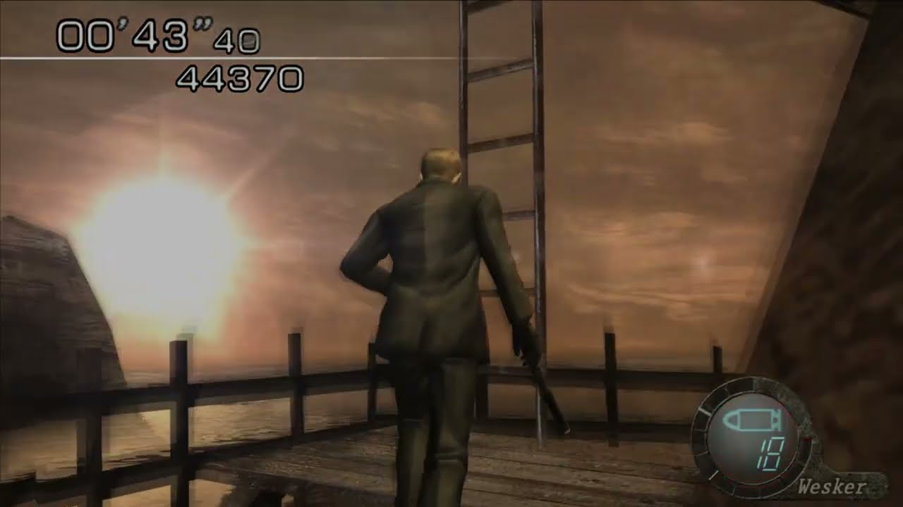 Resident Evil 4 (2005) - (The Mercenaries) - Play Albert Wesker Episode 10