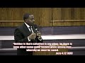 WEDNESDAY MORNING BIBLE INSTITUTE: GOD IS OUR SOURCE