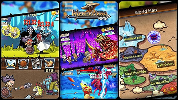 Idle games: RPG Merge hero (Gameplay Android)
