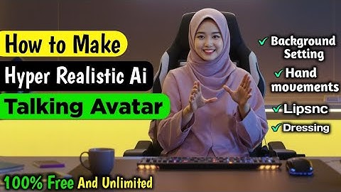 How to create realistic Ai Avatar videos | how to make avatars videos Free using Ai