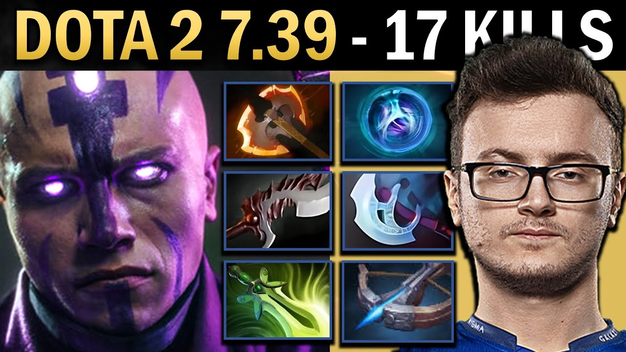 Anti-Mage Gameplay Miracle with 17 Kills and Crossbow - Dota 7.39 - YouTube
