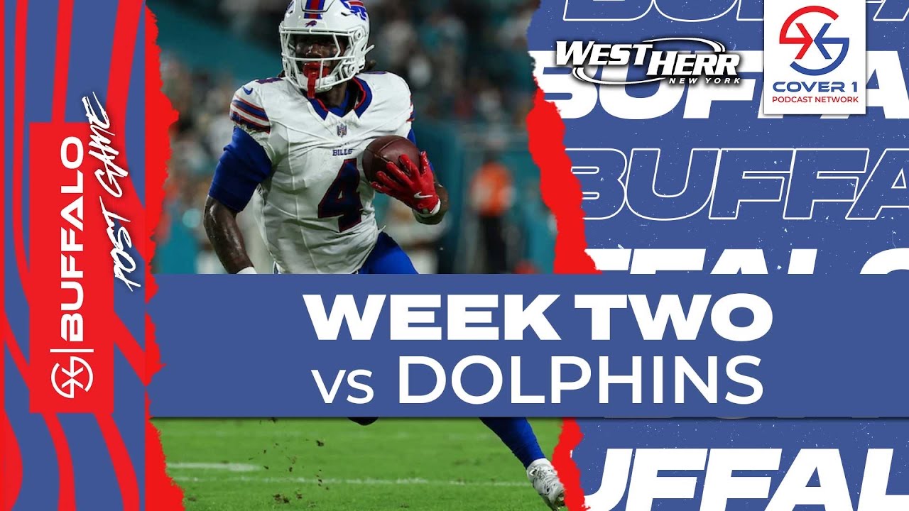 Bills vs. Dolphins Week 2 Postgame Show | Cover 1 Buffalo Podcast | C1 BUF