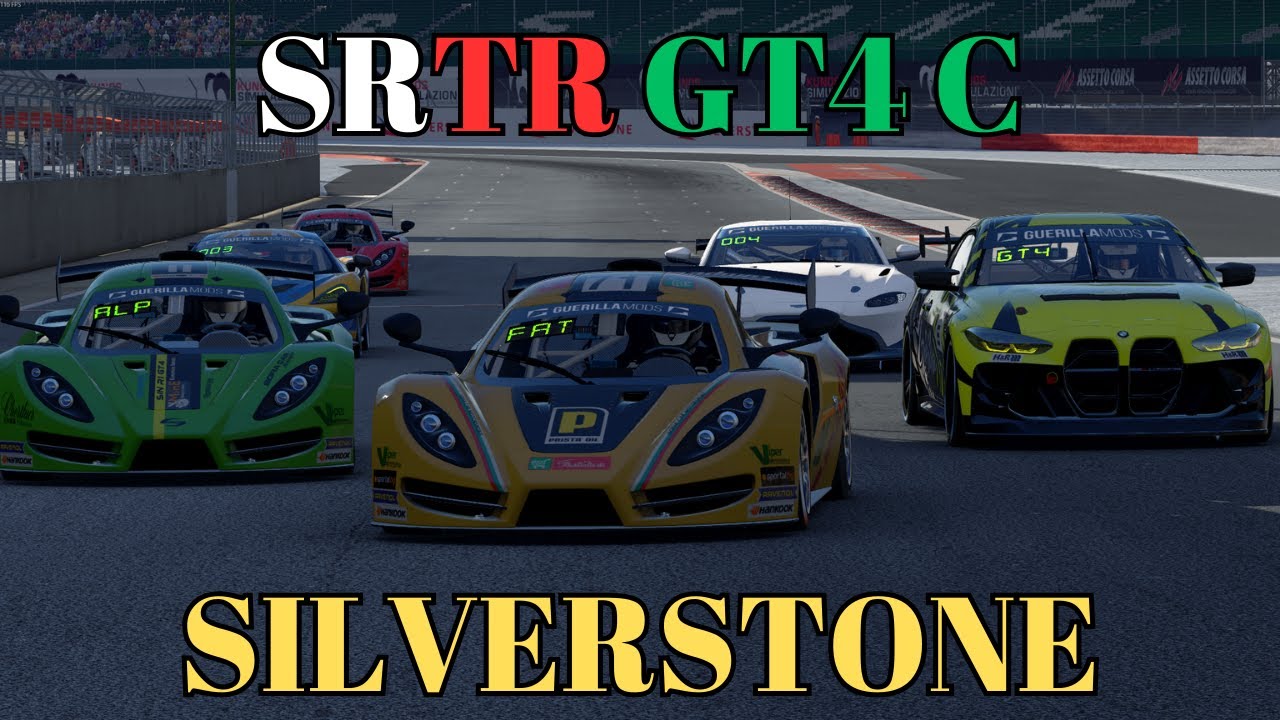 SİMRACERSTR | GT4 CHALLANGE | SILVERSTONE | ASSETTO CORSA
