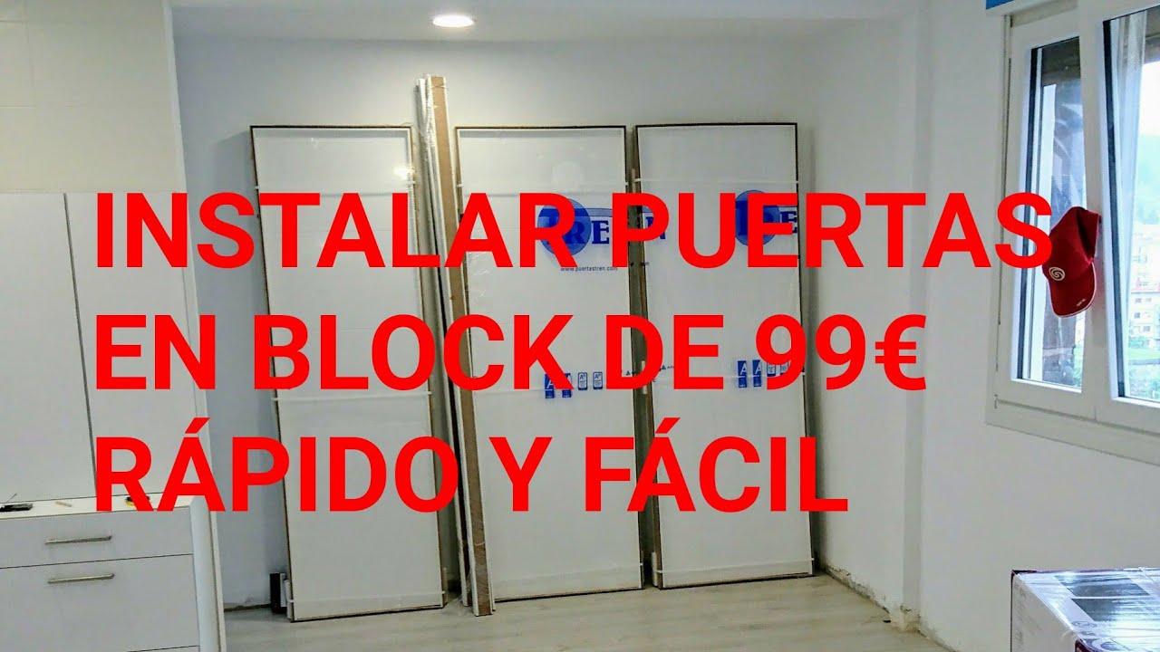 Eh Megalópolis bosquejo HOW TO PLACE DOORS in BLOCK and Jambas EASY and Fast | Tutorial for  beginners like me - YouTube