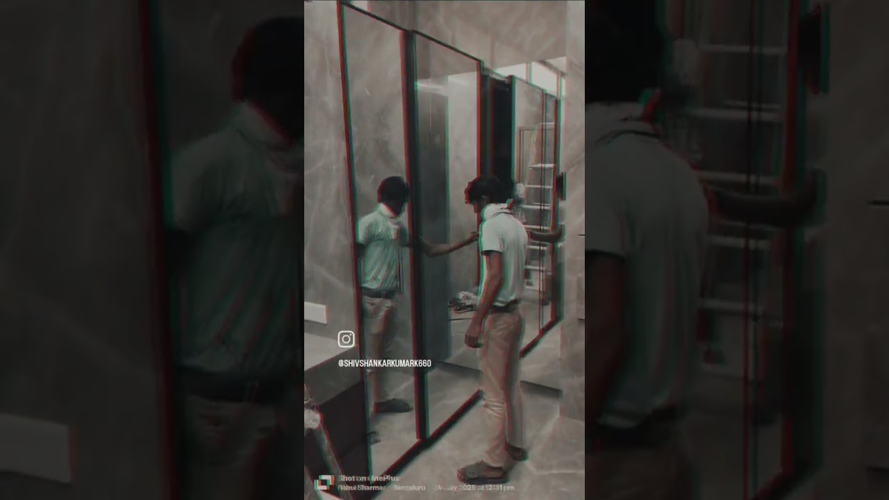 top line20 sliding doors profile with mirror shutter 🪚🪚