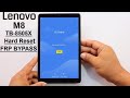 Lenovo Tab M8 HD (TB-8505X) Frp Bypass & Hard Reset Remove Screen Lock Pattern/Pin/Password