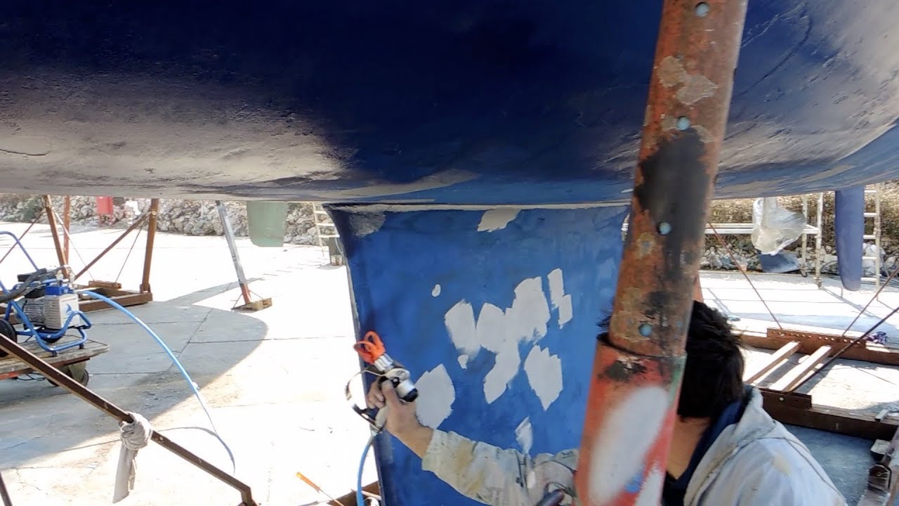 Pulvérisateur Airless TECNOVER mod. MARINE M12 pour Antifouling et GelCoat