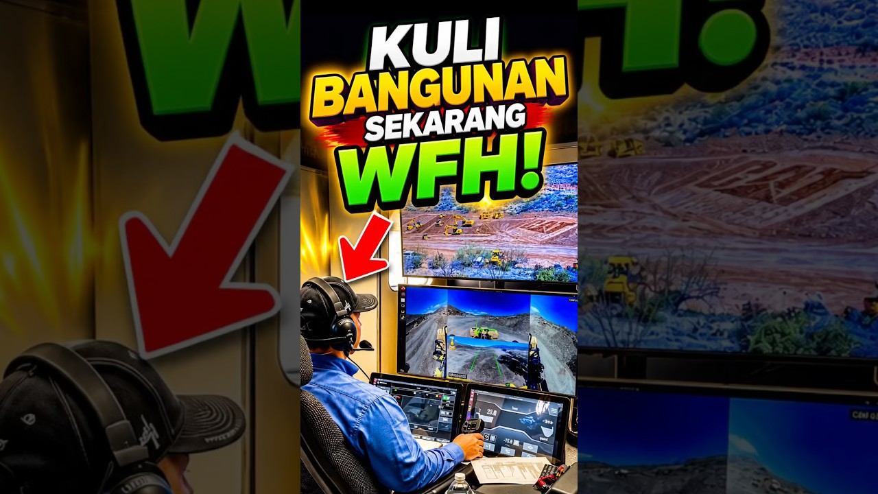 Mengoperasikan Ekskavator 75 Ton dari Jarak 10.000 KM #SANY #Conexpo2026 #Teknologi #Viral