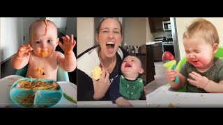 Funny Baby Eating Moments - Funny Videos