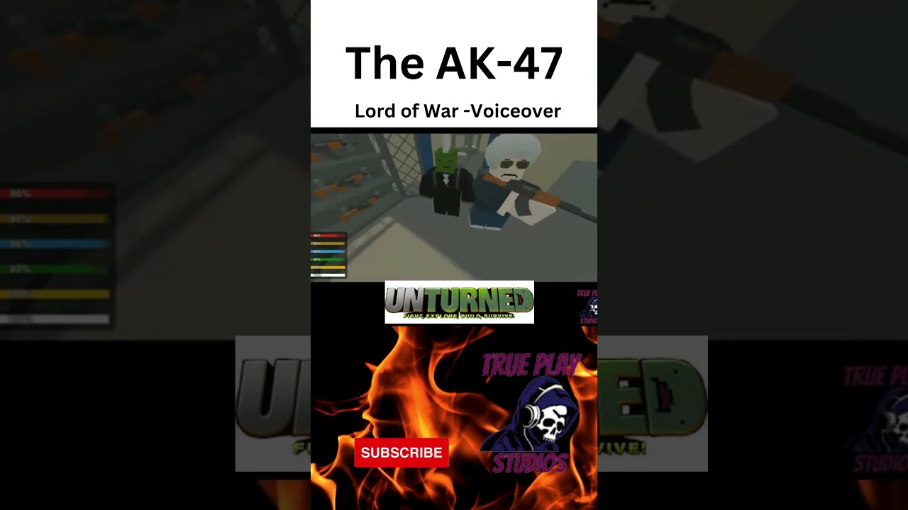 The AK 47 - UNTURNED Parody God of War